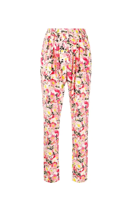 Stella McCartney Christine Silk Trousers - Pink