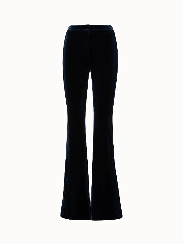 Velvet Neoprene Bootcut Pants