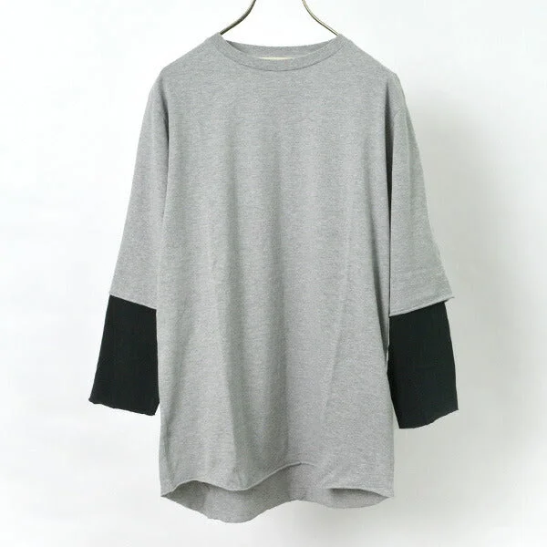 [50%OFF] REMI RELIEF / Jersey Grunge 7/10 Sleeve T-Shirt