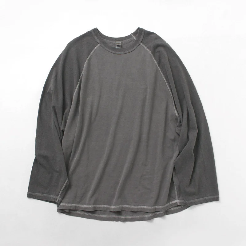 [50%OFF] MOC T / Overdyed Baseball Long Sleeve Big Tee