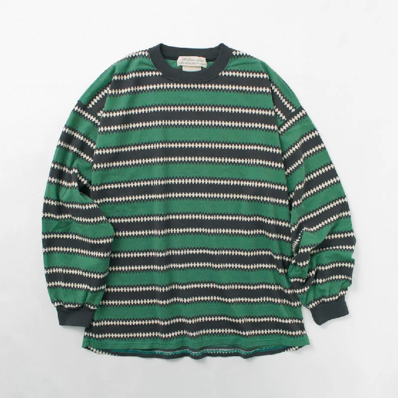 [30%OFF] REMI RELIEF / Native Striped Long Tee