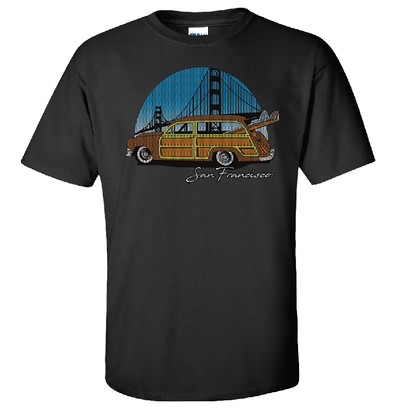 San Francisco Knit Style Woody Asst Colors T-shirt/tee