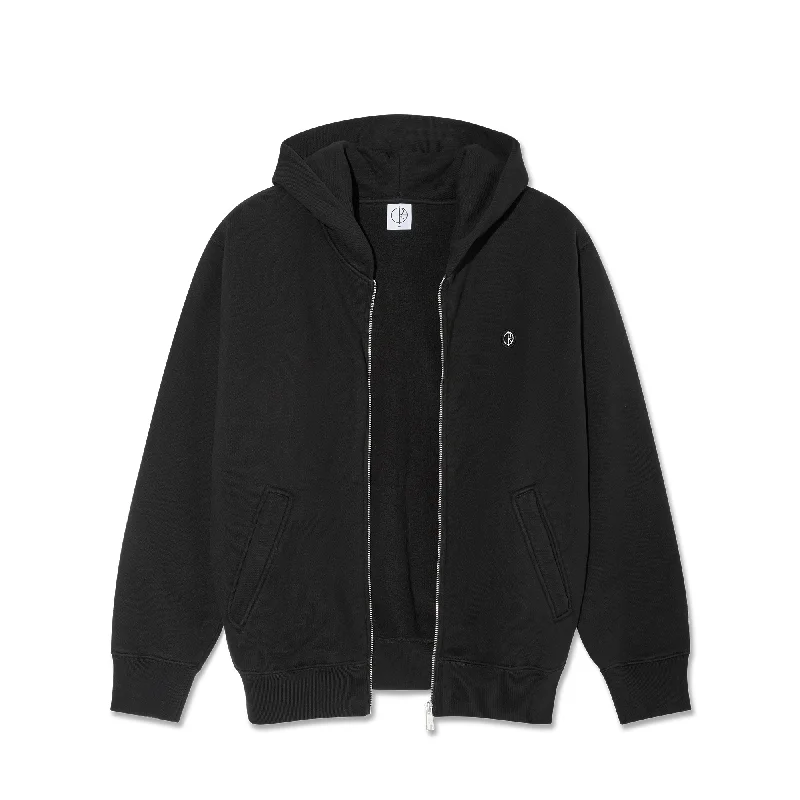 Ed Zip Hoodie - Black