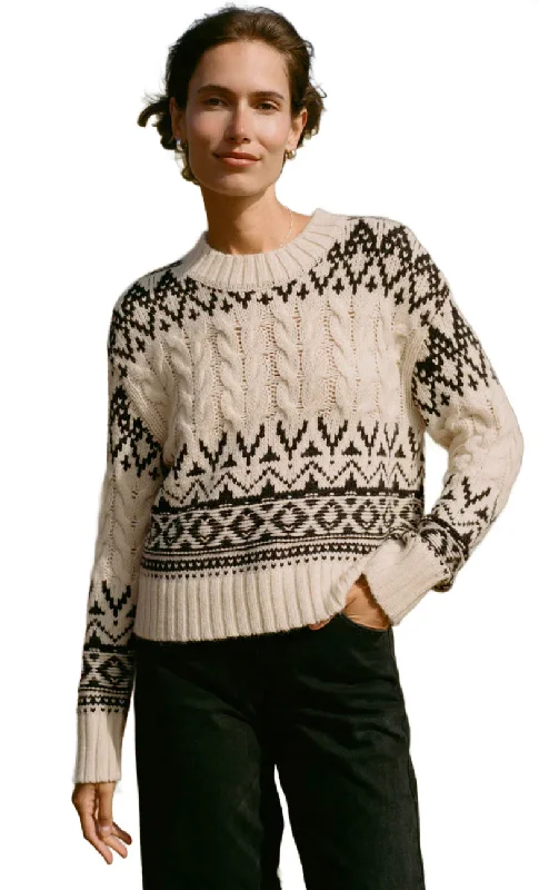 Garland Fairisle Sweater Sea Salt