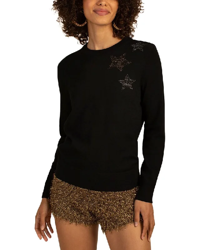 Trina Turk Celeste Crewneck Wool Sweater