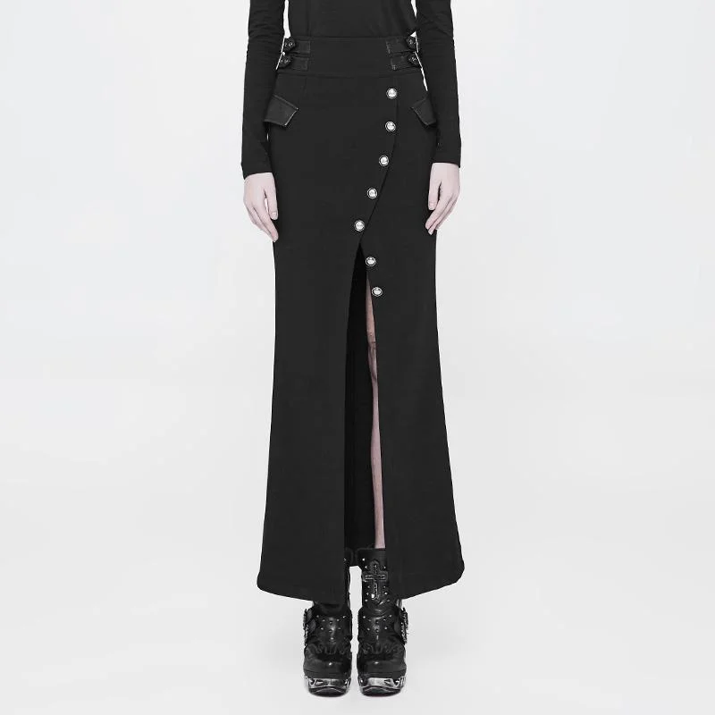 Women's Punk Long Sexy Skirt