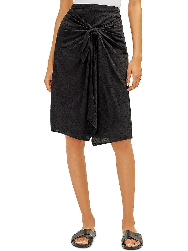 Womens Wrap Tie Wrap Skirt