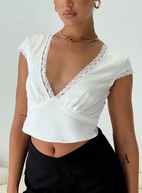 Vesperea Top White