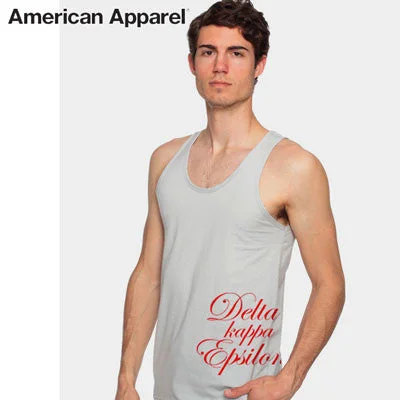 American Apparel Fraternity Scripted Tank Top - American Apparel 2408W - CAD