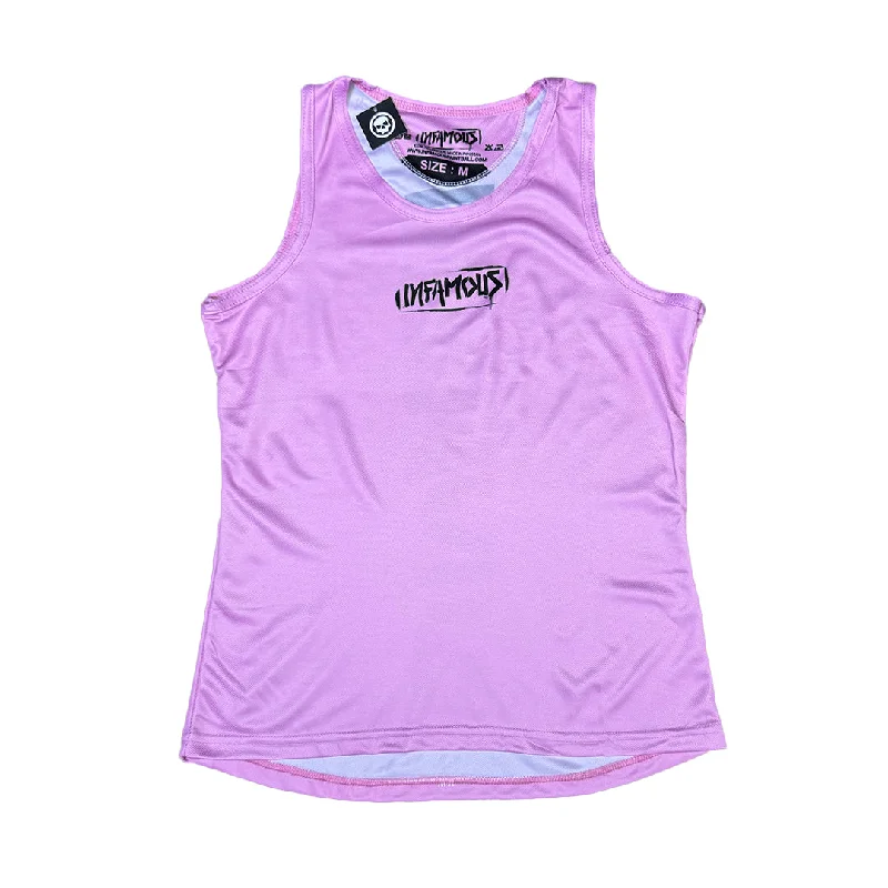 DryFit Tank Top - Womens Infamous Logo Pink