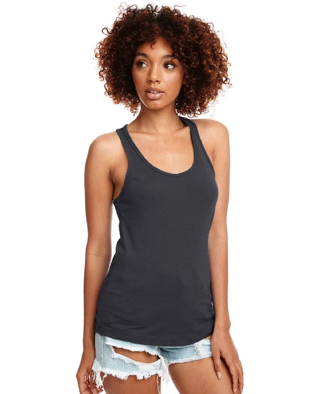 Next Level Ladies Ideal Racerback Tank | Dark Gray