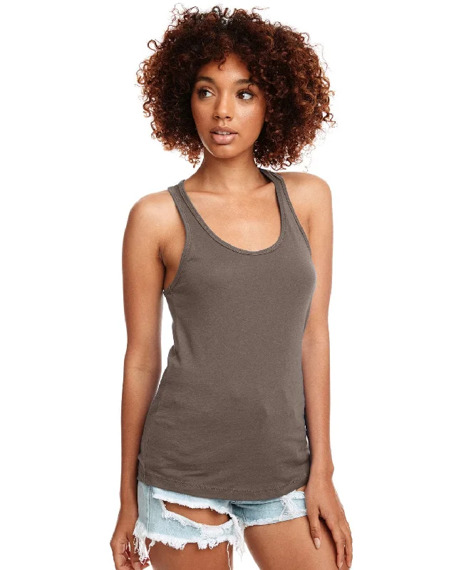 Next Level Ladies Ideal Racerback Tank | Warm Gray