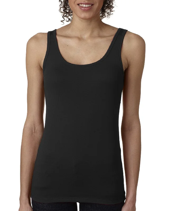 Next Level Ladies Jersey Tank Top | Black